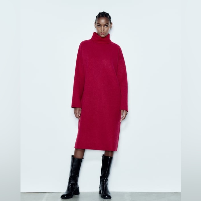 Zara Soft Midi Dress